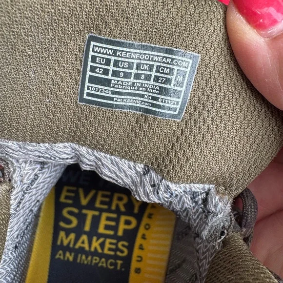 Men's Brown Hiking Shoes - Picture 5 of 8